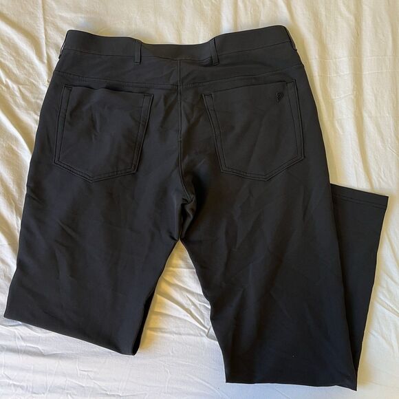 Public Rec Pants 33x32 Black Dealmaker Stretch Performance Water Resistant - Picture 6 of 8